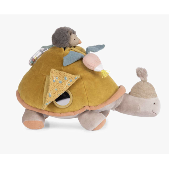 Grande tortue d'activités - Trois petits lapins - Moulin Roty