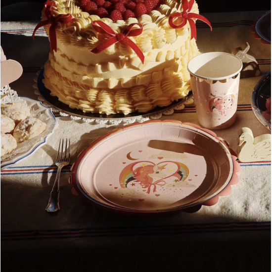 Assiettes licorne - Konges Sløjd