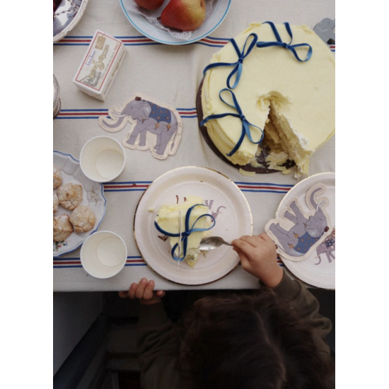 Assiettes Safari - 16pces - Konges Sløjd