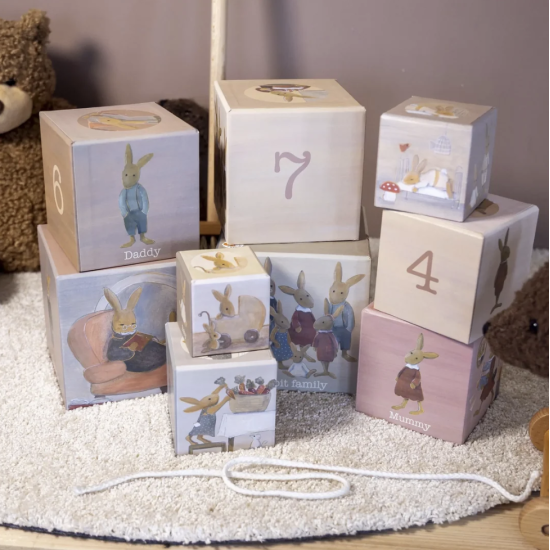 Pyramide cubes - Famille Lapin - Egmont Toys