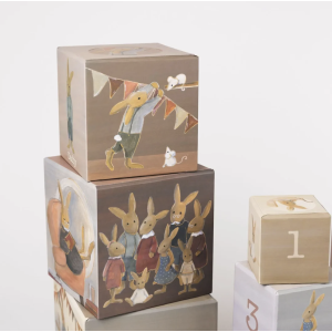 Pyramide cubes - Famille Lapin - Egmont Toys