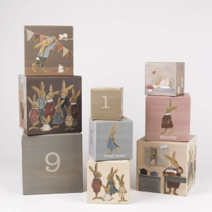 Pyramide cubes - Famille Lapin - Egmont Toys