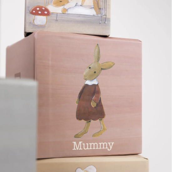 Pyramide cubes - Famille Lapin - Egmont Toys