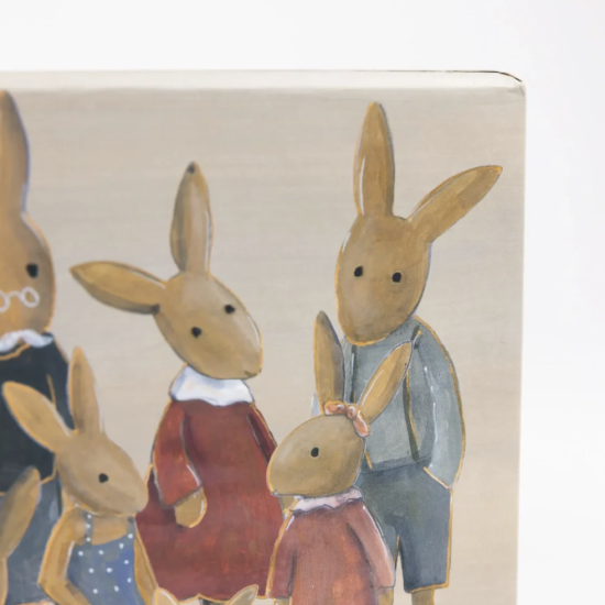 Pyramide cubes - Famille Lapin - Egmont Toys