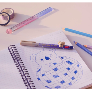 Stylo gel avec animal décoratif - Koala - Lovely Friends - Legami