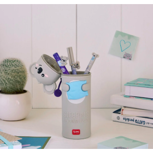 Stylo gel avec animal décoratif - Koala - Lovely Friends - Legami