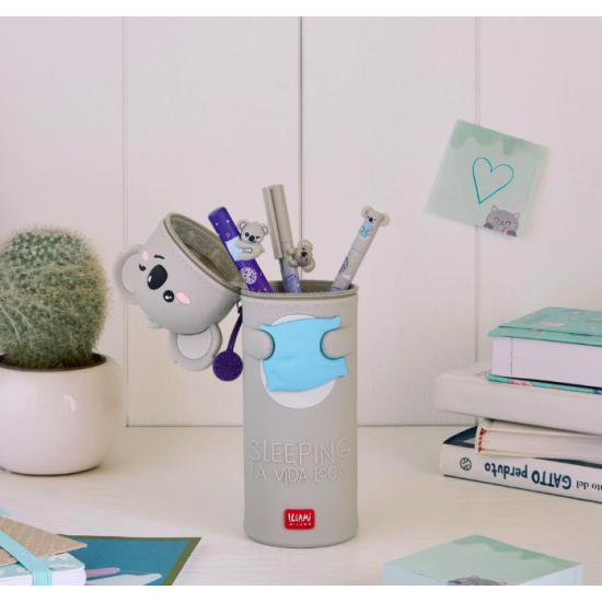 Stylo gel avec animal décoratif - Koala - Lovely Friends - Legami