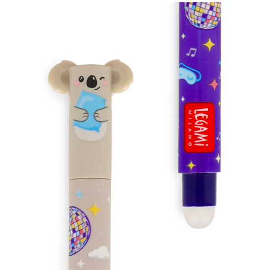 Stylo à encre gel effaçable Koala - Sleeping la Vida Loca - Legami