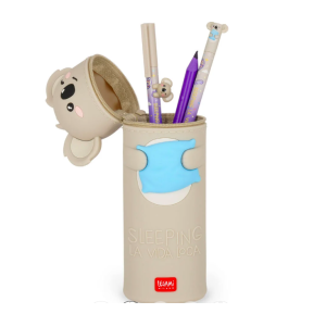 Trousse 2 en 1 en silicone Kawaii Koala - Sleeping la Vida Loca - Legami