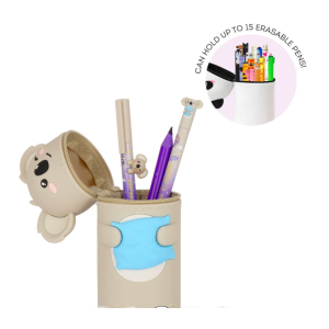 Trousse 2 en 1 en silicone Kawaii Koala - Sleeping la Vida Loca - Legami