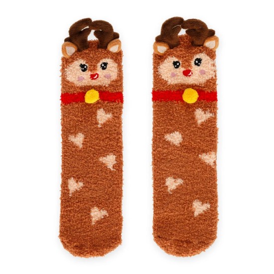 Chaussettes antidérapantes Enfants Renne - It's a match! - Legami