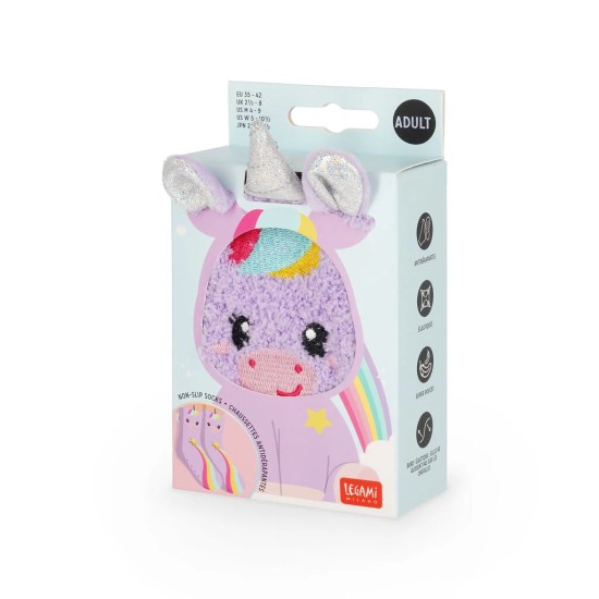 Chaussettes antidérapantes Adulte Licorne - It's a match! - Legami