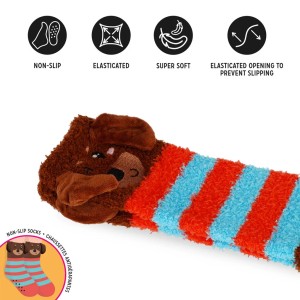 Chaussettes antidérapantes Enfants Teckel - It's a match! - Legami
