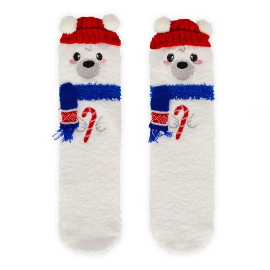 Chaussettes antidérapantes Adulte Ours polaire - It's a match! - Legami