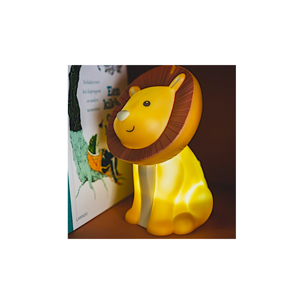 Veilleuse Hakuna - Lion marron - Atelier Pierre