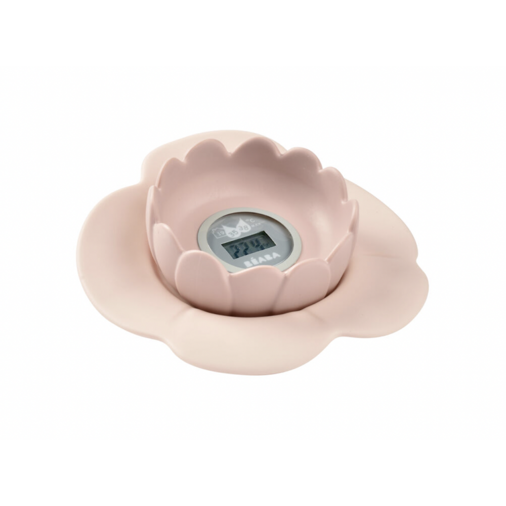 Thermomètre de bain digital - Lotus old pink - Beaba