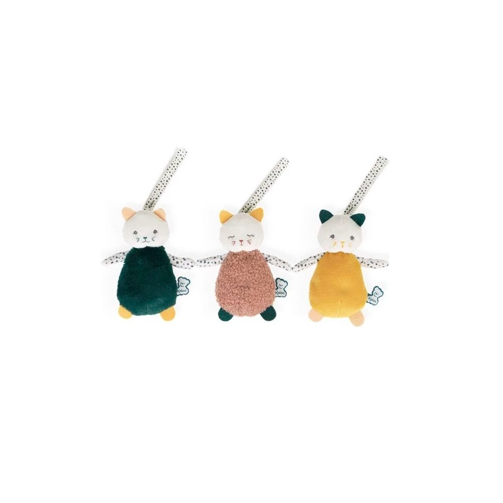 Set de 3 doudous sensoriels - Kaloo