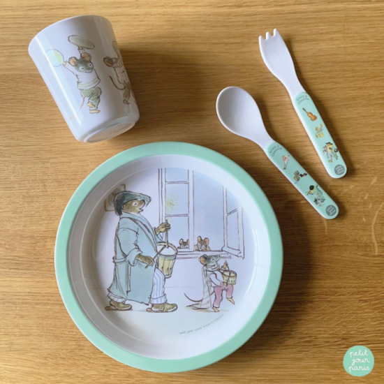 Coffret repas Ernest et Célestine - Petit Jour Paris
