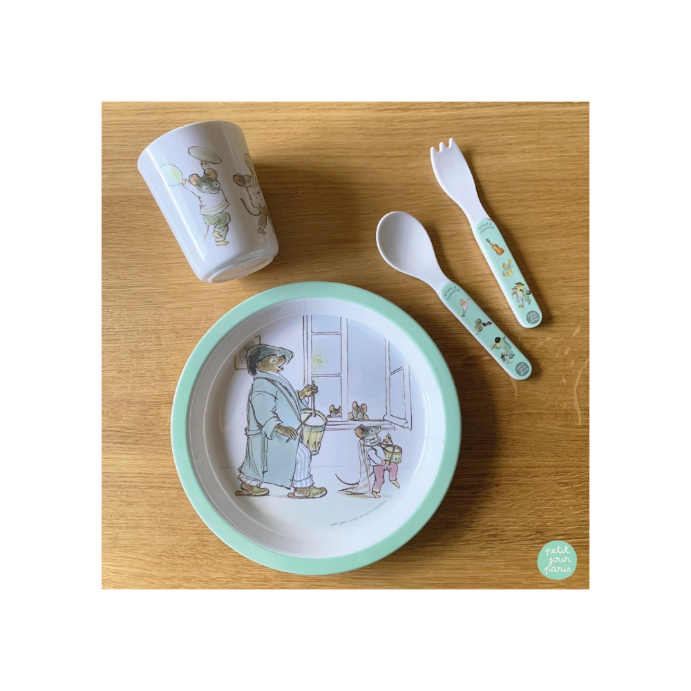 Coffret repas Ernest et Célestine - Petit Jour Paris