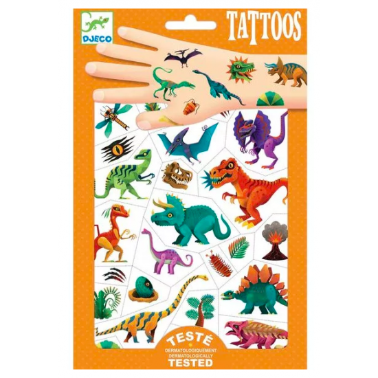 Tatouages Dino Club - Djeco