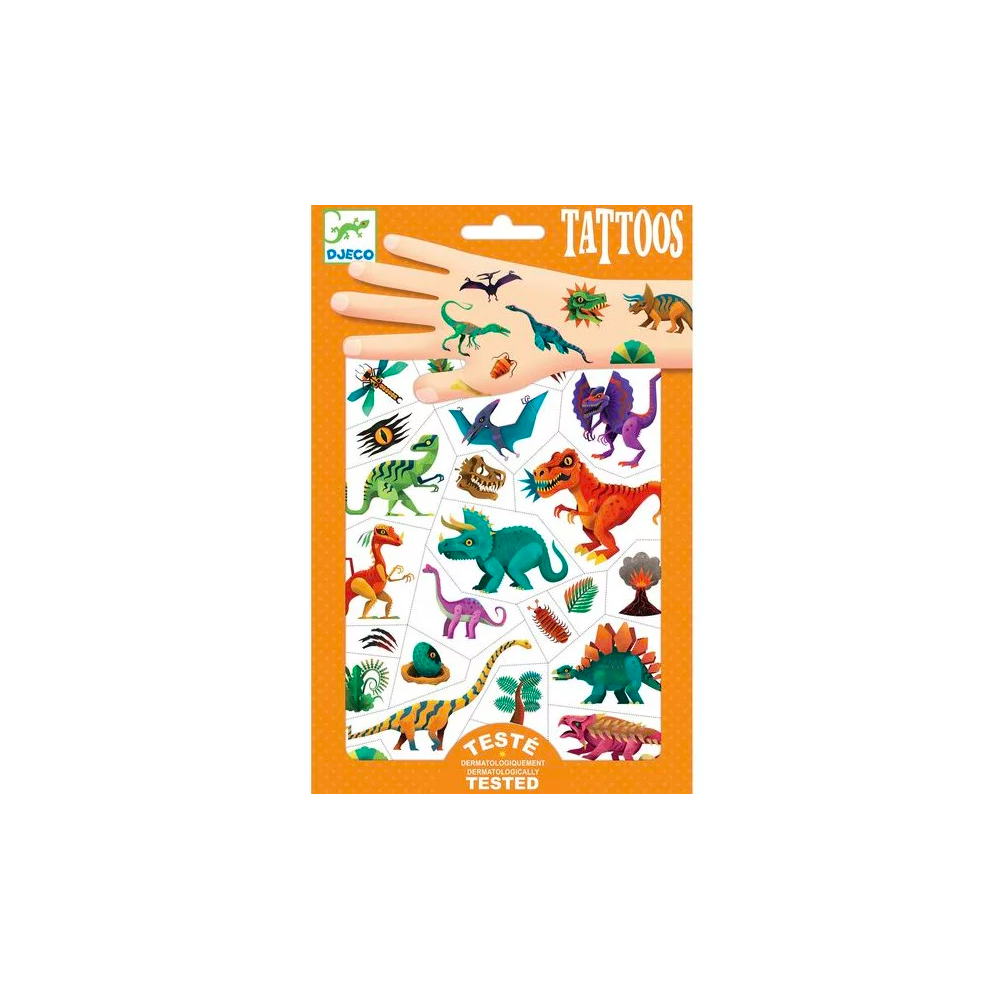 Tatouages Dino Club - Djeco