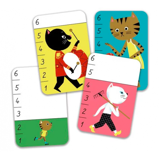 Jeu de cartes - Bata Miaou - Djeco